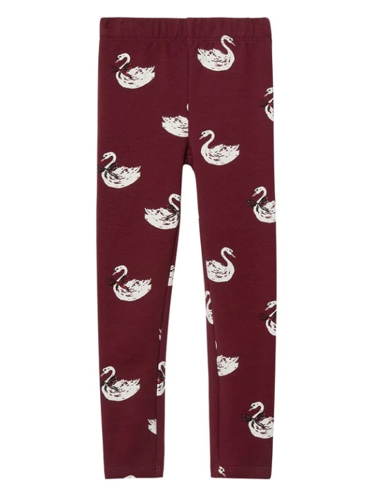 Foto van product s.Oliver Leggings bordeaux / wit