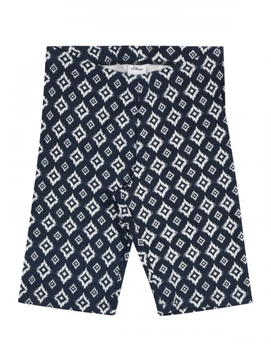 Foto van product s.Oliver Leggings donkerblauw / wit