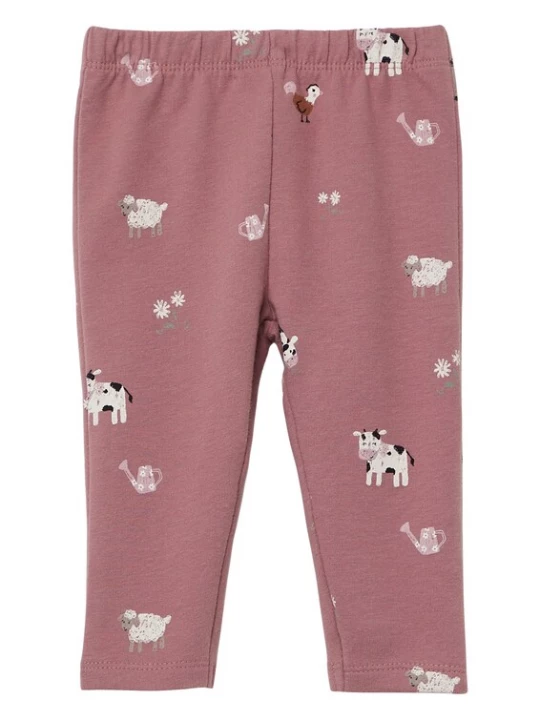 Foto van product s.Oliver Leggings grijs / oudroze / zwart / wit