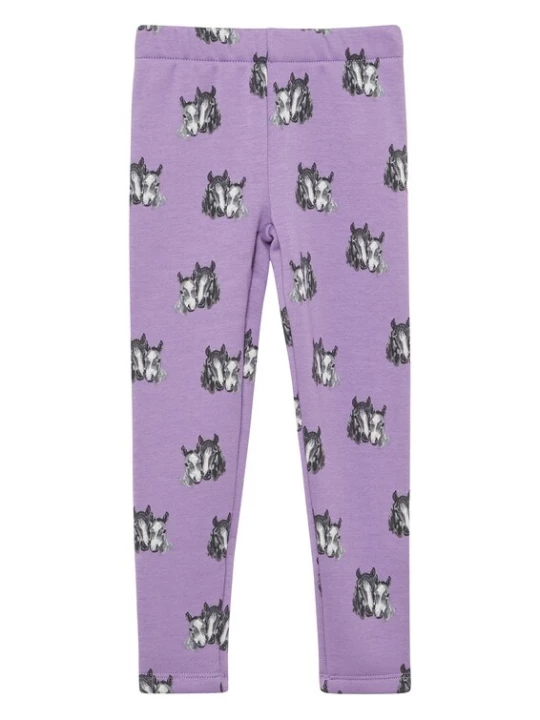 Foto van product s.Oliver Leggings lichtgrijs / donkergrijs / lavendel / zwart