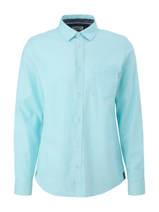 Foto van product s.Oliver Overhemd aqua