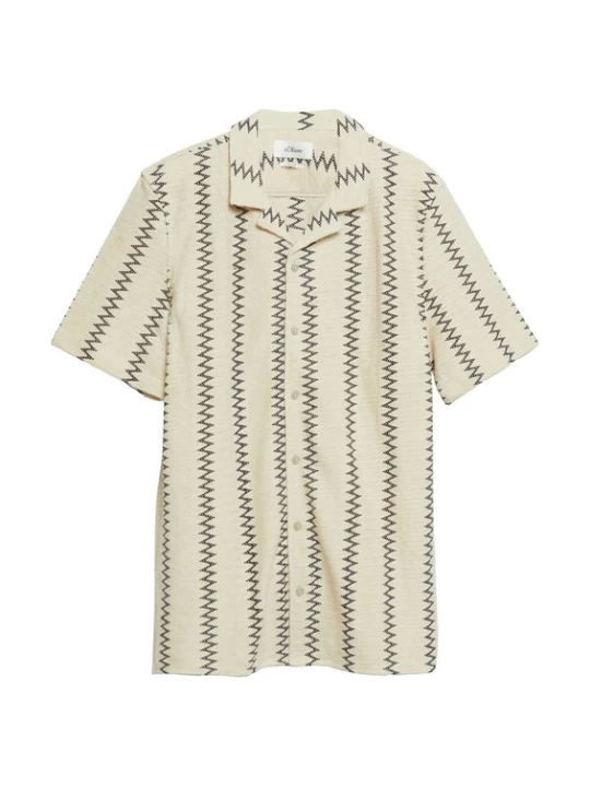 Foto van product s.Oliver Overhemd beige