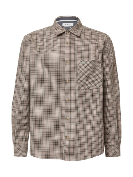 Foto van product s.Oliver Overhemd beige