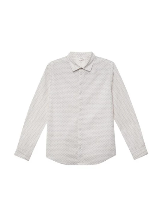Foto van product s.Oliver Overhemd beige / wit