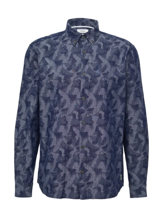 Foto van product s.Oliver Overhemd blauw