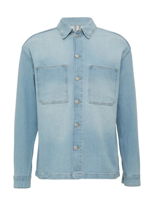 Foto van product s.Oliver Overhemd blauw denim