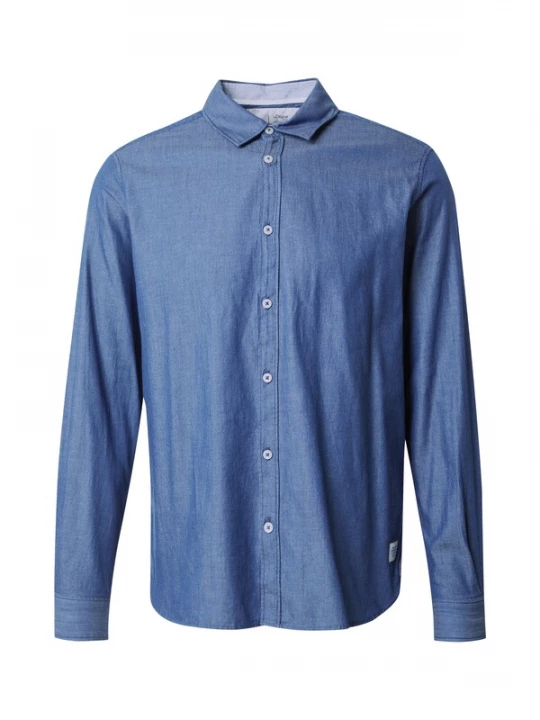 Foto van product s.Oliver Overhemd blauw denim