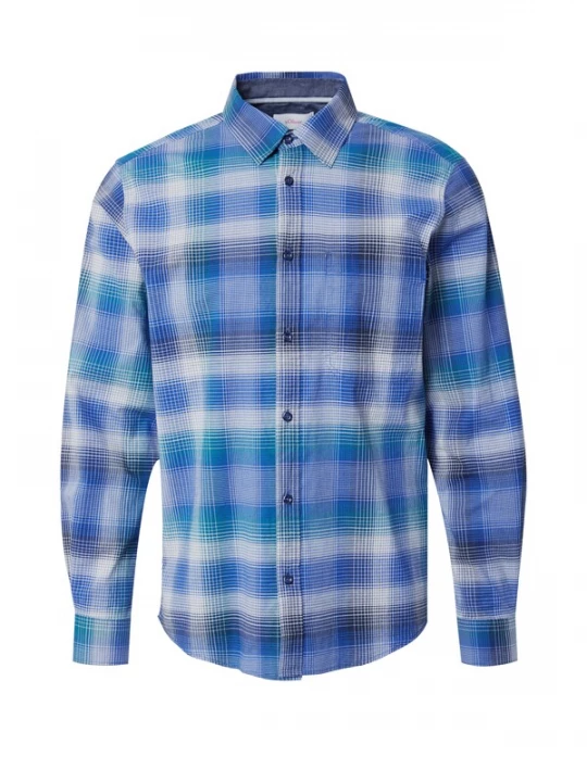 Foto van product s.Oliver Overhemd blauw / grijs / groen / wit