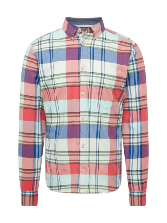Foto van product s.Oliver Overhemd blauw / groen / mintgroen / rood