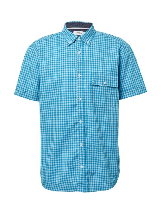 Foto van product s.Oliver Overhemd blauw / hemelsblauw