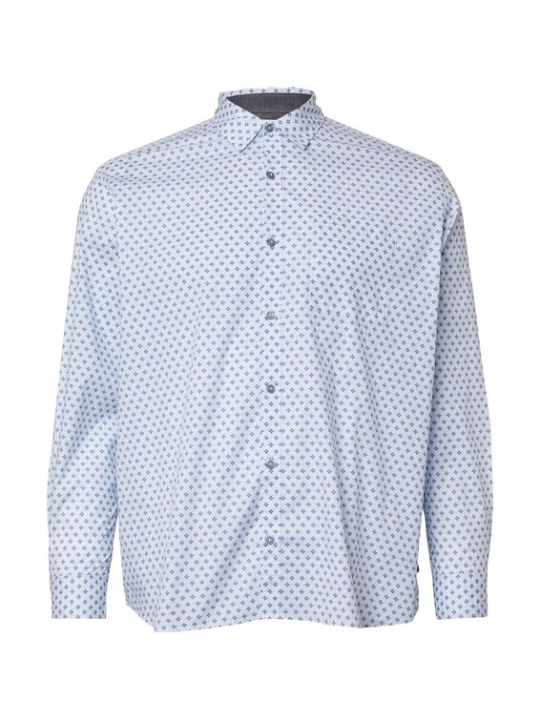 Foto van product s.Oliver Overhemd blauw / lichtblauw