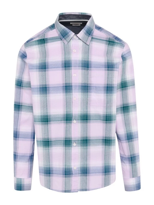 Foto van product s.Oliver Overhemd blauw / lila / wit