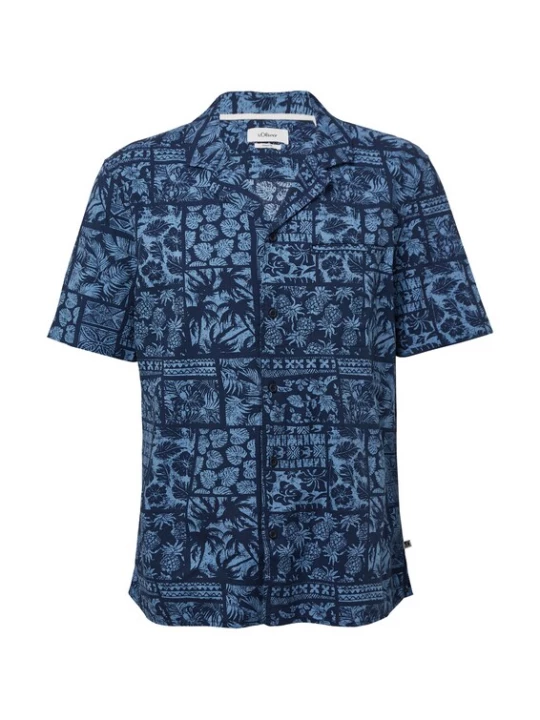 Foto van product s.Oliver Overhemd blauw / marine