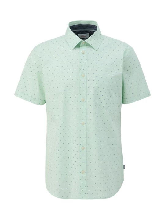 Foto van product s.Oliver Overhemd blauw / mintgroen