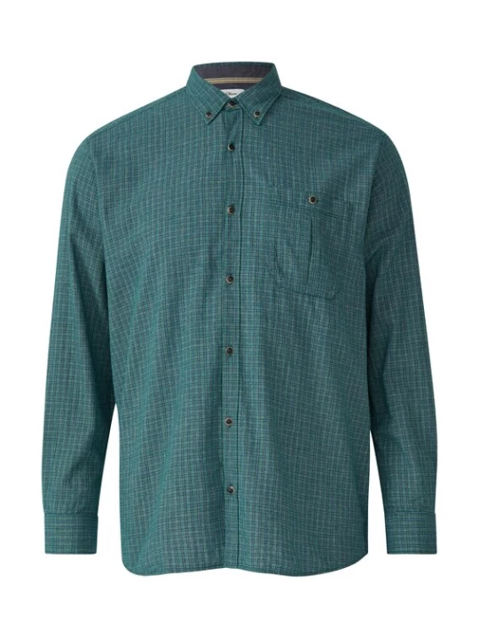 Foto van product s.Oliver Overhemd blauw / petrol / wit