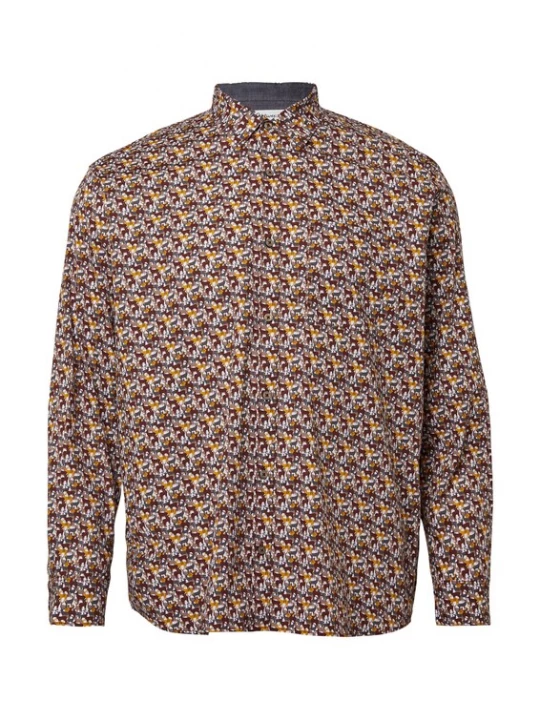 Foto van product s.Oliver Overhemd gemengde kleuren / bordeaux