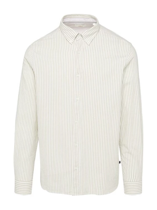 Foto van product s.Oliver Overhemd lichtbruin / offwhite