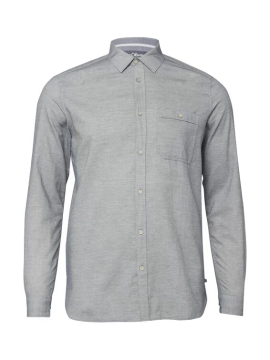 Foto van product s.Oliver Overhemd marine / offwhite