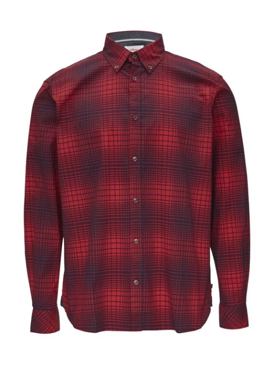 Foto van product s.Oliver Overhemd marine / rood