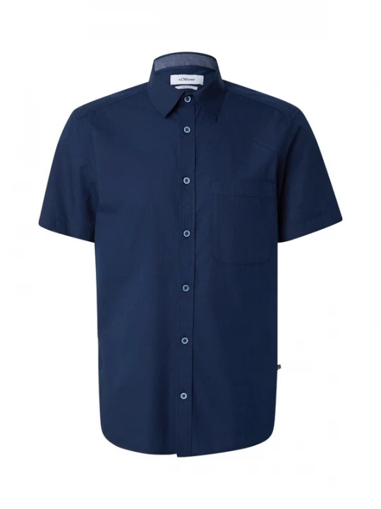 Foto van product s.Oliver Overhemd navy
