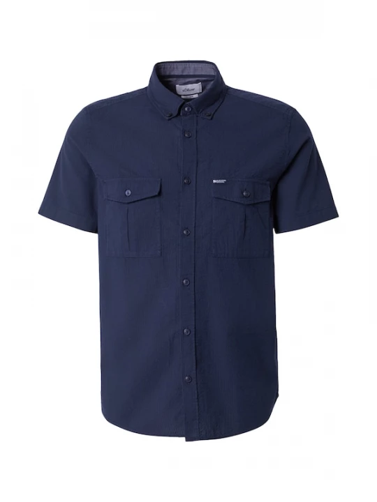 Foto van product s.Oliver Overhemd navy