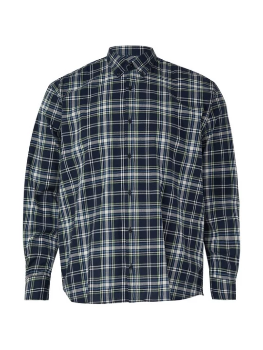 Foto van product s.Oliver Overhemd navy / donkerblauw / pastelgroen / wit