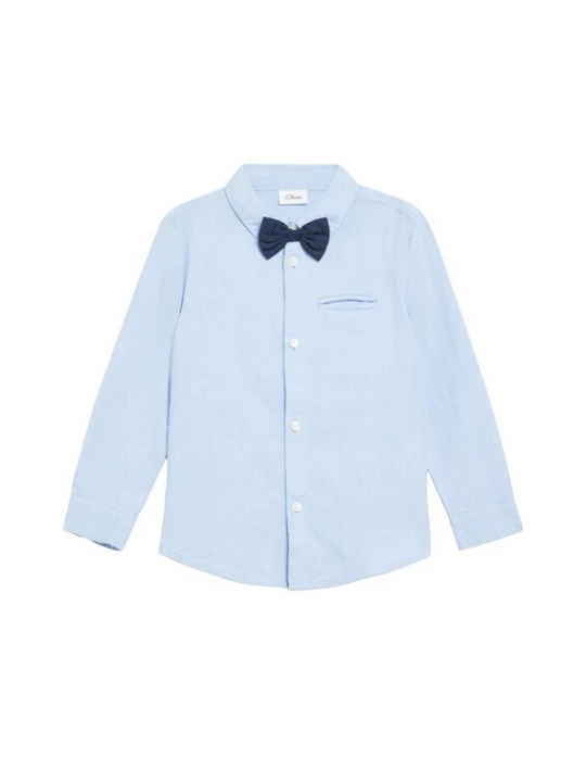 Foto van product s.Oliver Overhemd navy / lichtblauw