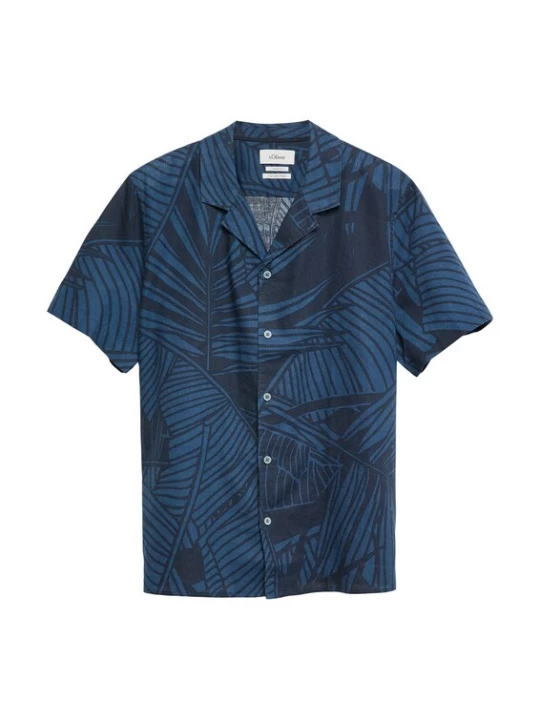 Foto van product s.Oliver Overhemd navy / nachtblauw