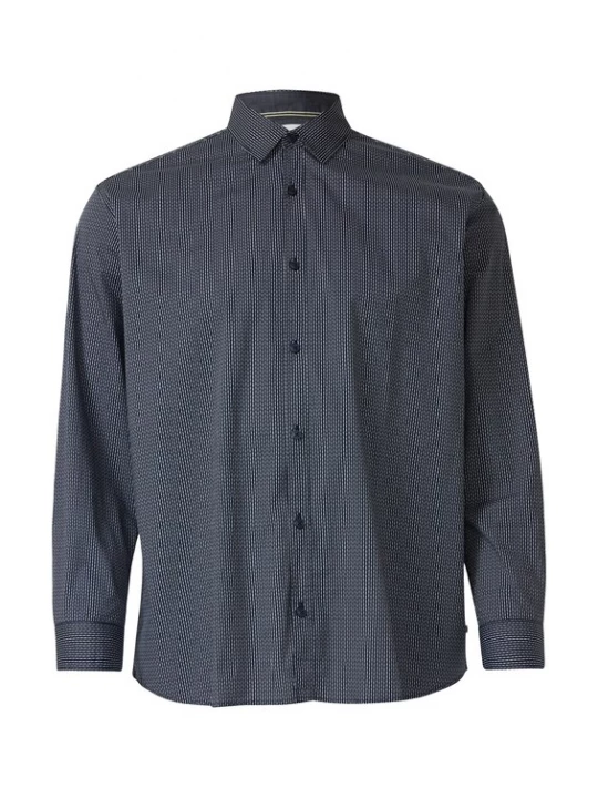 Foto van product s.Oliver Overhemd navy / offwhite