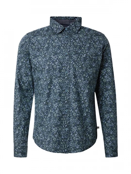 Foto van product s.Oliver Overhemd navy / olijfgroen / mintgroen