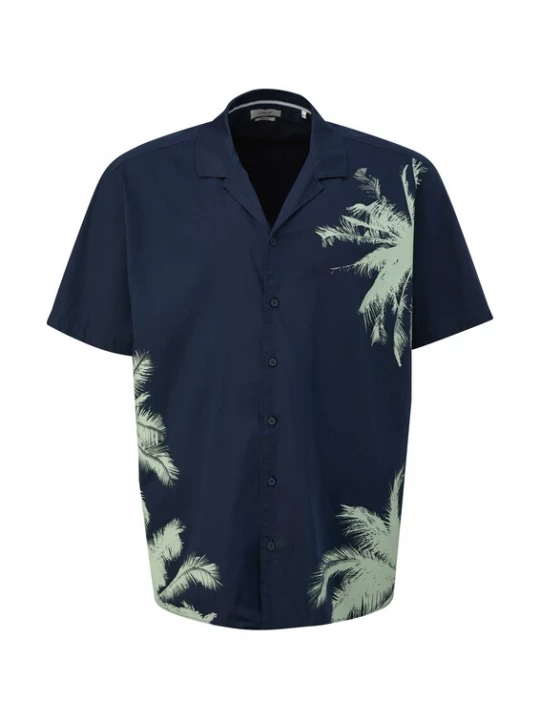 Foto van product s.Oliver Overhemd navy / pastelgroen