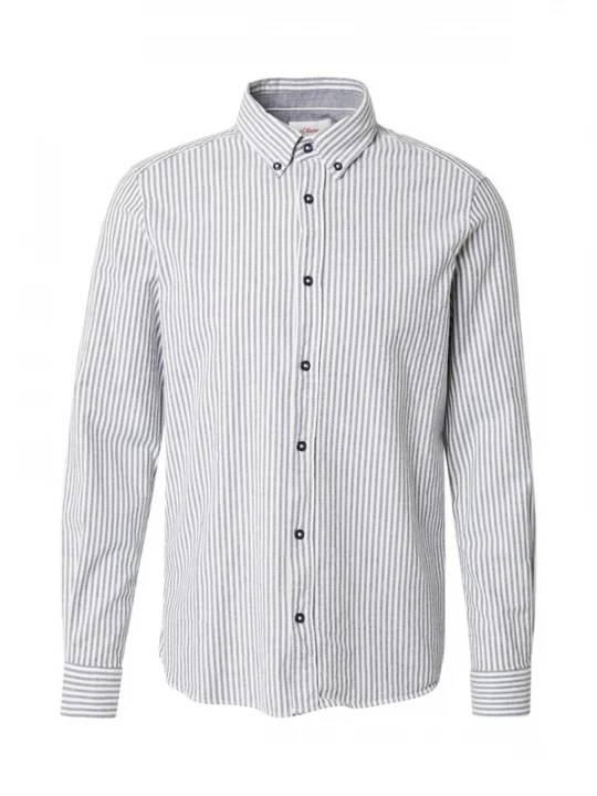 Foto van product s.Oliver Overhemd navy / wit