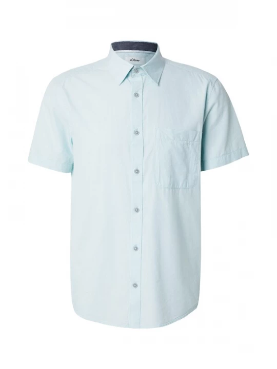 Foto van product s.Oliver Overhemd pastelblauw
