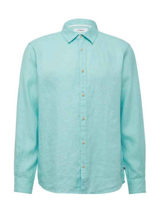 Foto van product s.Oliver Overhemd turquoise