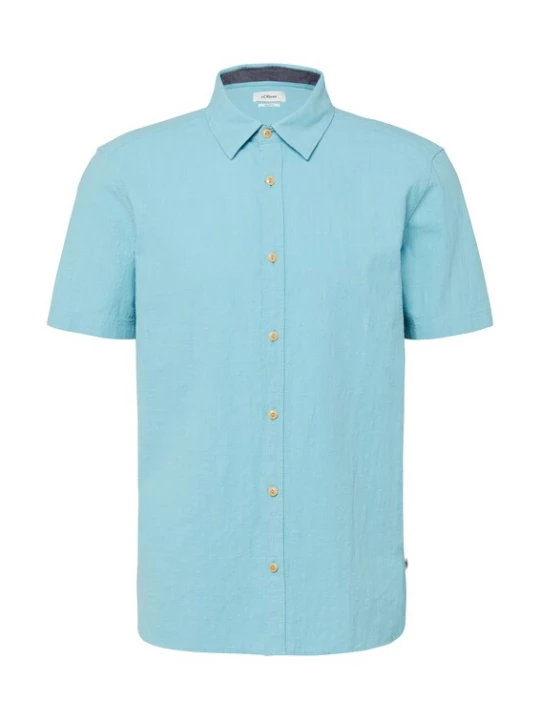 Foto van product s.Oliver Overhemd turquoise