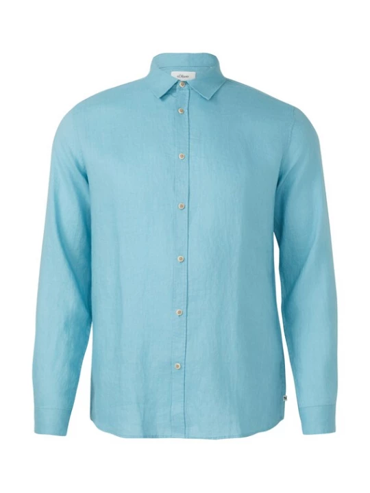 Foto van product s.Oliver Overhemd turquoise