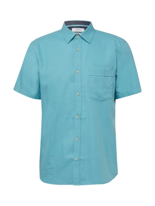 Foto van product s.Oliver Overhemd turquoise