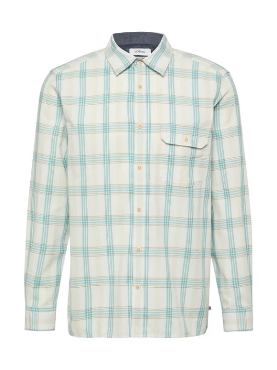 Foto van product s.Oliver Overhemd turquoise