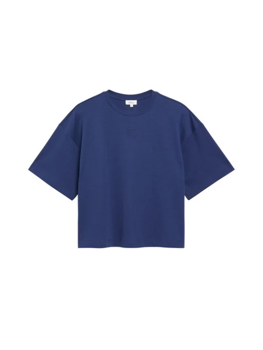 Foto van product s.Oliver Oversized shirt donkerblauw