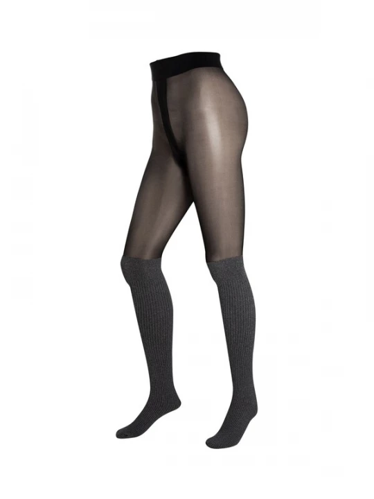 Foto van product s.Oliver Panty's grijs / zwart