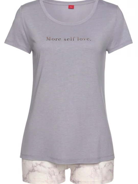 Foto van product s.Oliver Pyjama ecru / mauve