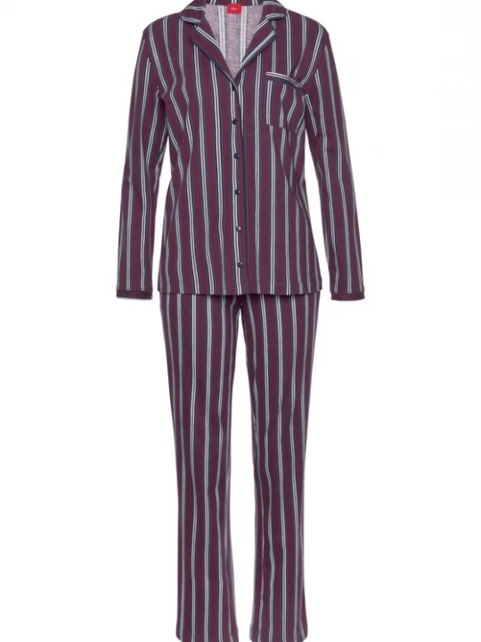 Foto van product s.Oliver Pyjama gemengde kleuren / bourgogne