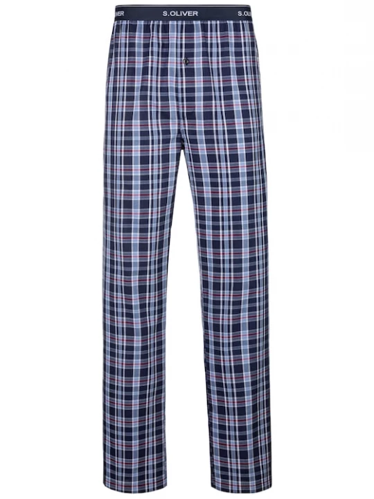 Foto van product s.Oliver Pyjamabroek blauw / rood / wit