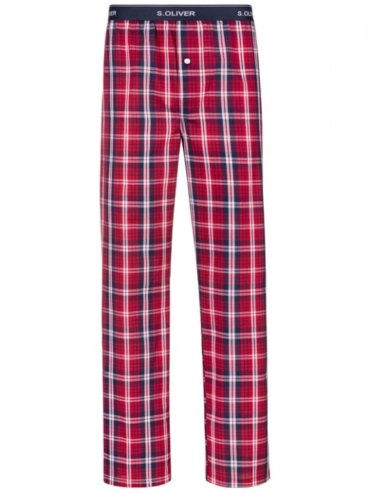 Foto van product s.Oliver Pyjamabroek marine / rood / wit
