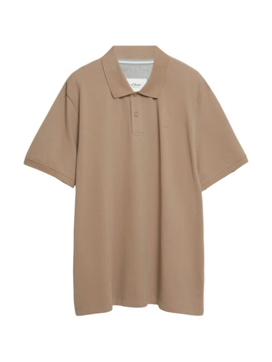 Foto van product s.Oliver Red Label Big & Tall Shirt bruin