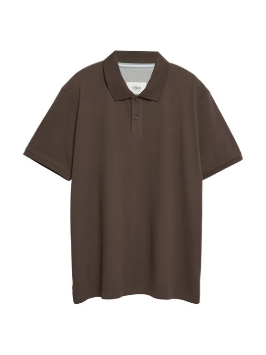 Foto van product s.Oliver Red Label Big & Tall Shirt donkerbruin