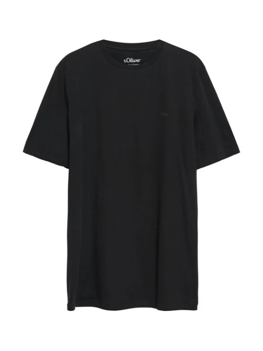 Foto van product s.Oliver Red Label Big & Tall Shirt zwart