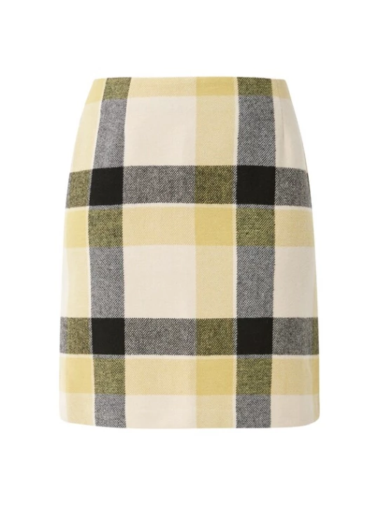 Foto van product s.Oliver Rok beige / lichtgeel / zwart