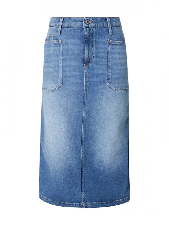 Foto van product s.Oliver Rok blauw denim
