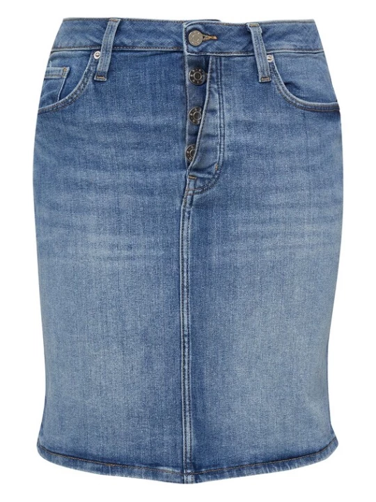Foto van product s.Oliver Rok blauw denim